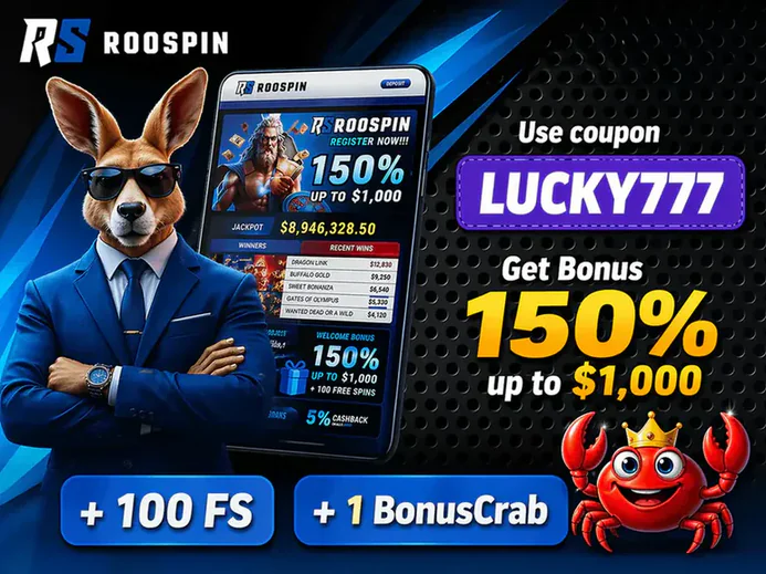 RooSpin Casino Austria bonus